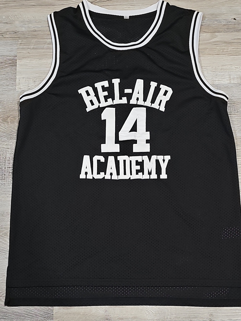 Bel-Air Academy 14 Black Basketball Jersey XL